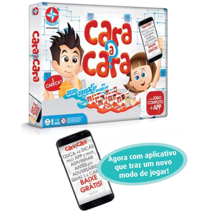 Jogo Cara A Cara App Estrela + Jogo Cartas Uno Copag em Promoção na  Americanas