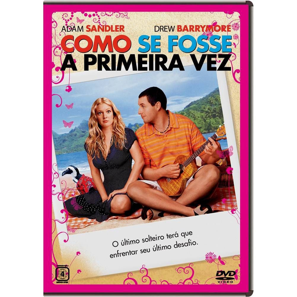 Dvd Como Se Fosse a Primeira Vez em Promoção na Americanas