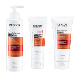 Vichy Dercos Kera Solutions Kit - Shampoo + Condicionador + Leave In é boa?