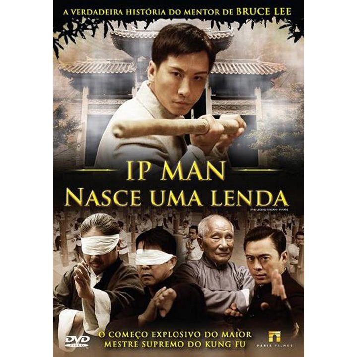 Dvd Filme Clássico Ip Man O Grande Mestre 1,2,3 E 4 Completo