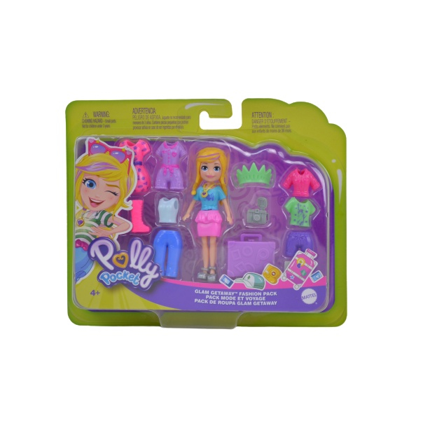 Boneca Polly Pocket Kit Fashion de Viagem Sortidos GFT92 - Mattel