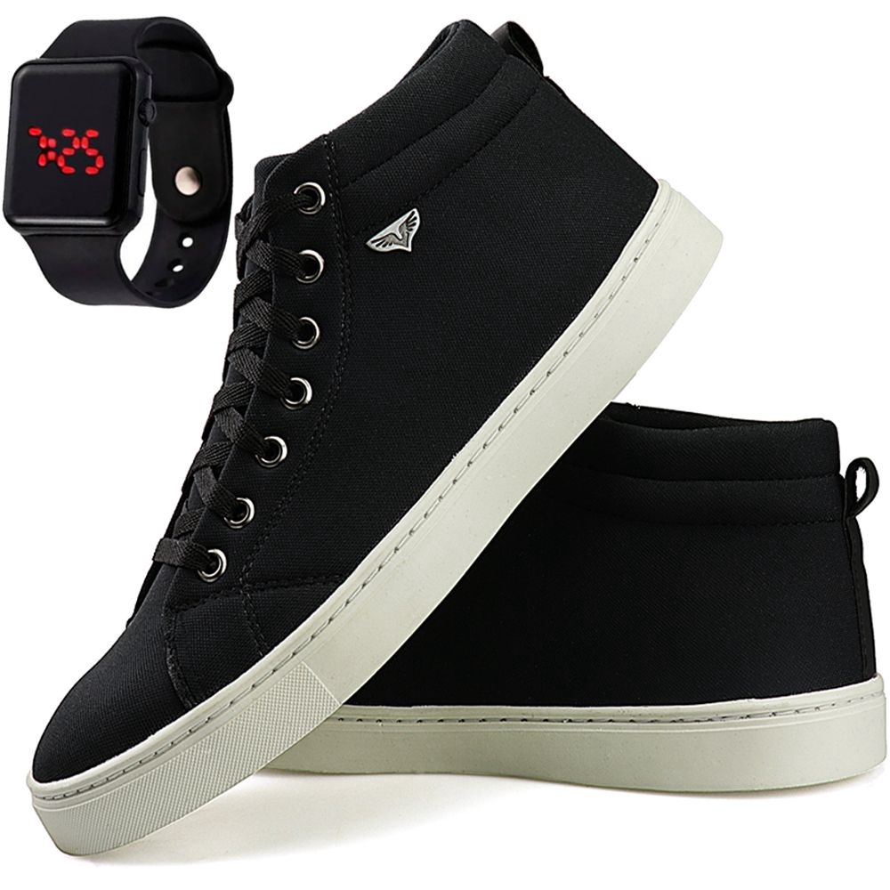 Relógio Digital Touro Boots Pulseira Silicone Preto - Compre Agora