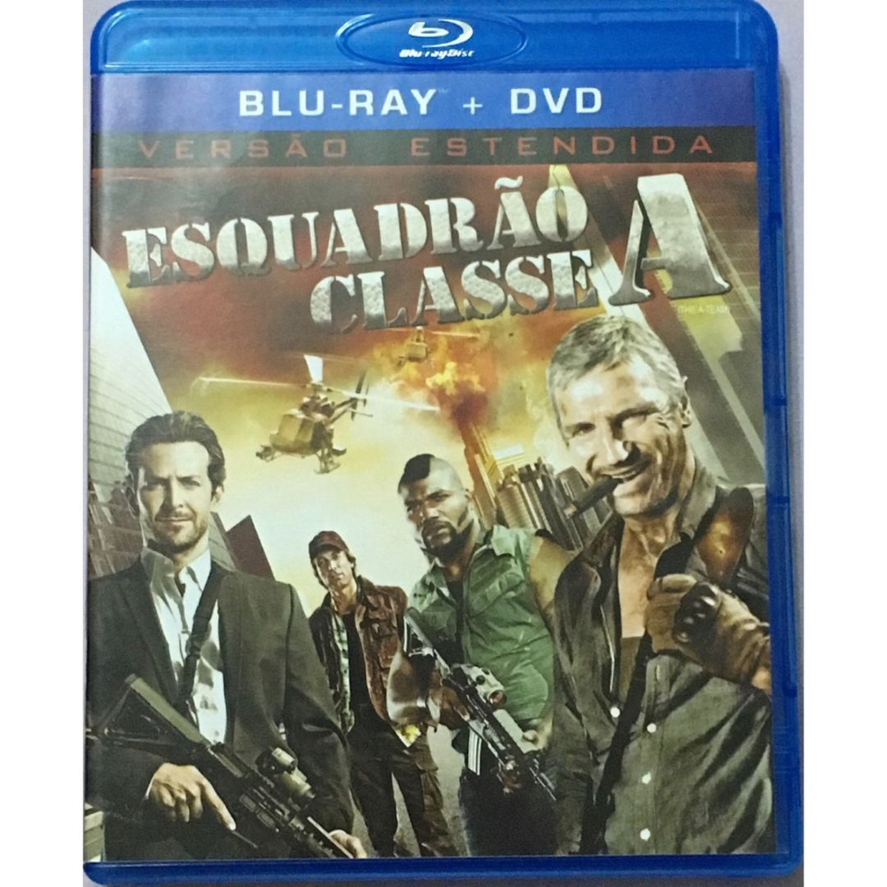 Bluray + Dvd Esquadrão Classe A - Liam Neeson, Bradley Cooper em Promoção  na Americanas