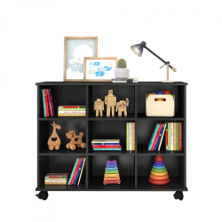 Nicho Organizador 108 X 83cm Com Rodízios Preto - Qmovi é boa?