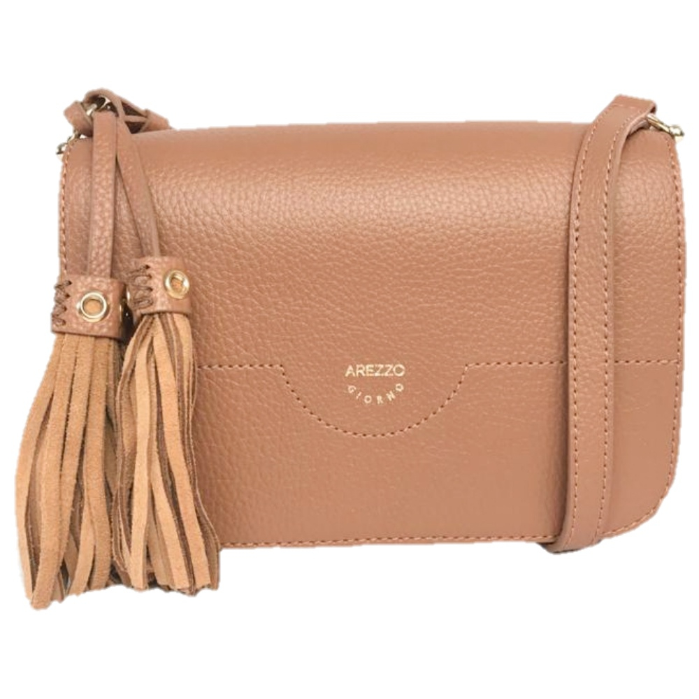 mimco tan cross body bolsa