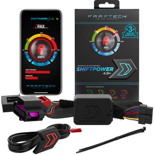 Shift Power Mobi 2016 a 2020 Chip Pedal Acelerador FT-SP02 +