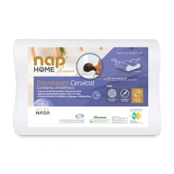 Travesseiro Cervical Nasa Premium Nap Home Capa Impermeável é boa?