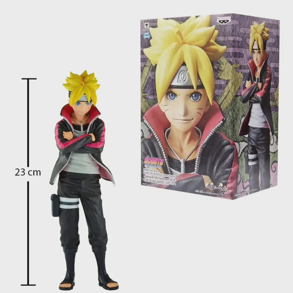 Boruto Uzumaki Action Figure Boneco Filho Do Naruto 23cm