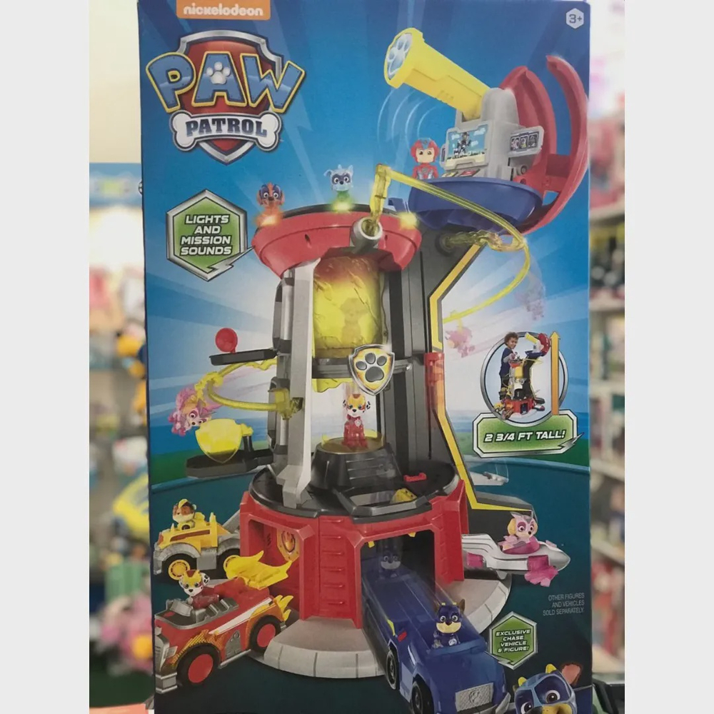 Super Torre De Vigilancia Playset Patrulha Canina Cm Spin Master Sunny Submarino