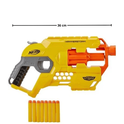 Lança Dardos Nerf Alphastrike Hammerstorm - E8676 - Hasbro em