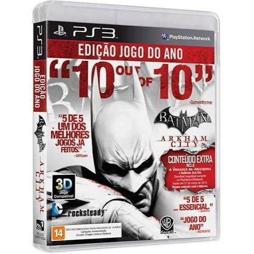 Jogo Batman: Arkham City (GOTY) - PS3 em Promoção na Americanas