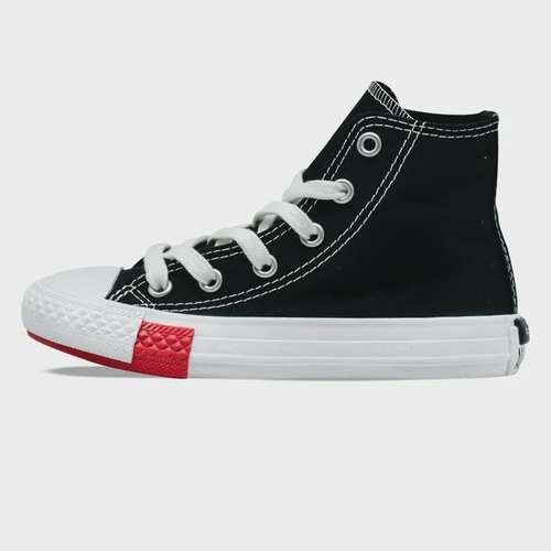 Tênis tradicional all star Converse Chuck Taylor Preto Infantil em Promoção  na Americanas