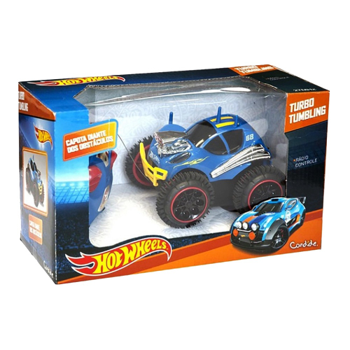 Carrinho de Controle Remoto 3 Funções Candide Hot Wheels Juggler 4512 -  Casa & Vídeo