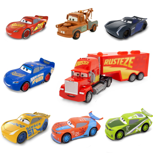 Disney Pixar Carros Relâmpago McQueen Dinoco no Shoptime