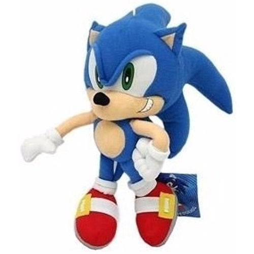 Pelucia Sonic Classico Sonic The Hedgehog Boneco 30cm