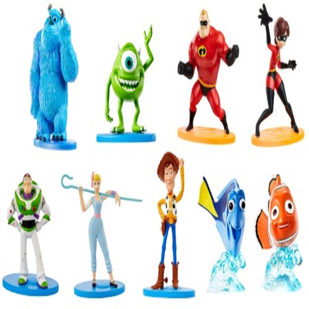 Boneco miniatura pixar disney sortidos