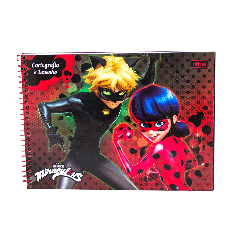 Kit ladybug miraculous adesivos + cadernos E lapis 2 em Promoção na  Americanas