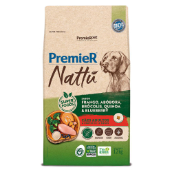 Ração Premier Nattu Cães Adultos Frango E Abobora 12Kg Menor preço em Ração Premier Nattu Cães Adultos Frango E Abobora 12Kg