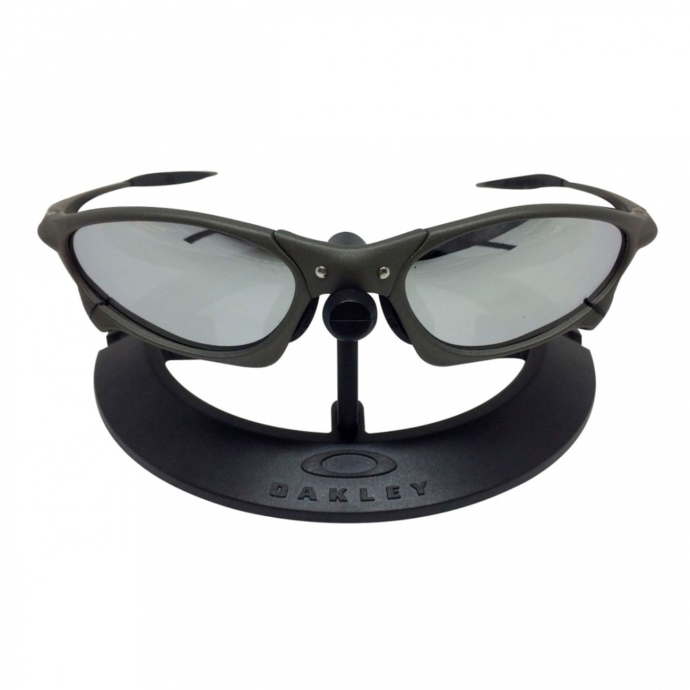 Oculos De Sol Oakley Juliet Original Prata Lente Espelhada