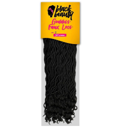 Cabelo sintético goddess faux locs - 300 gramas - cor 2 Menor preço em Cabelo sintético goddess faux locs - 300 gramas - cor 2