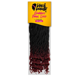 Cabelo sintético goddess faux locs - 300 gramas - cor T1B/530 Menor preço em Cabelo sintético goddess faux locs - 300 gramas - cor T1B/530