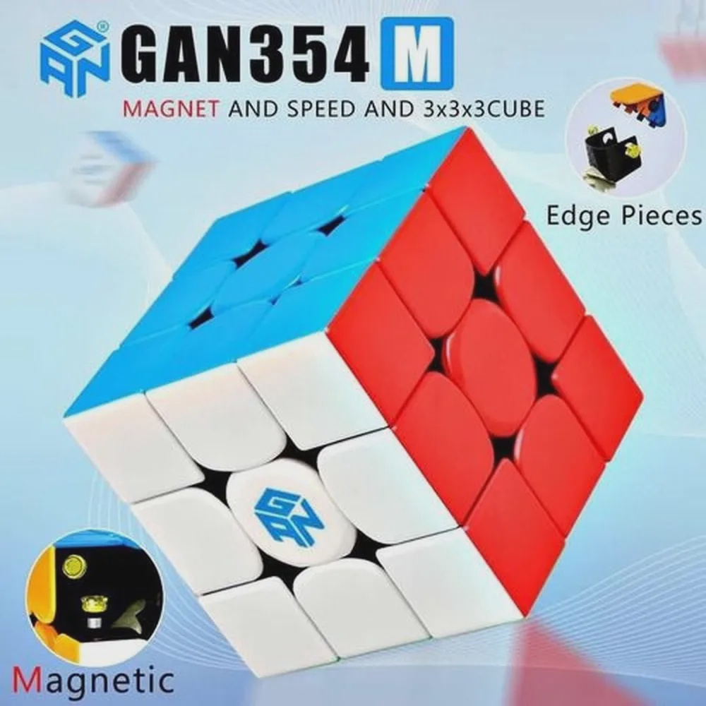 Cubo Mágico Profissional Gan 11 M Pro 3x3x3 Magnético