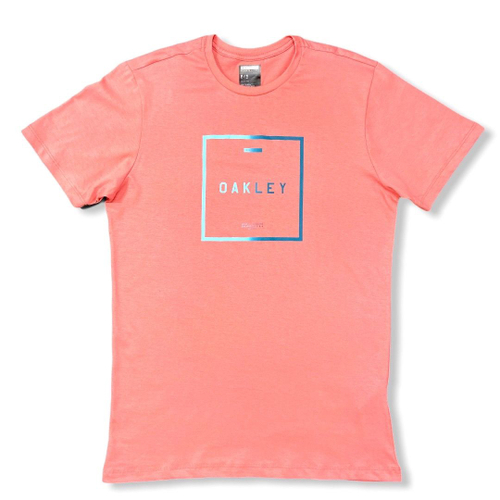 Camiseta oakley masculina fade tee pink dust no Shoptime