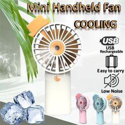 Mini ar condicionado portátil de 3 velocidades e ventilador portátil e refrigerador recarregável USB é boa?