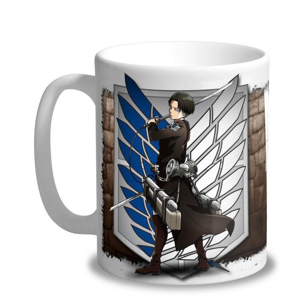 Caneca Attack on Titan shingeki no kyojin - Kaezu - Caneca - Magazine Luiza