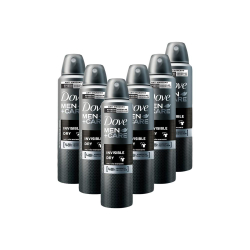 Kit 6 Desodorantes Dove Men + Care Antitranspirante Aerossol Invisible Dry 150ml Menor preço em Kit 6 Desodorantes Dove Men + Care Antitranspirante Aerossol Invisible Dry 150ml