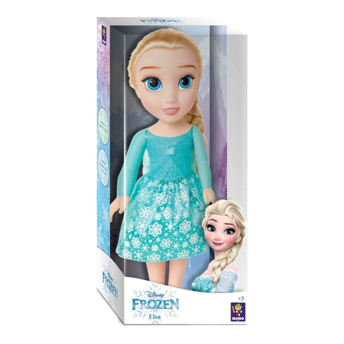 Boneca Elsa Frozen 2 Disney Gigante Grande 55 Cm - Alfabay - Cubo