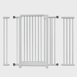 Combo kit grade portão para porta mais 2 extensores de 70cm 80cm 90cm a 1 metro Menor preço em Combo kit grade portão para porta mais 2 extensores de 70cm 80cm 90cm a 1 metro