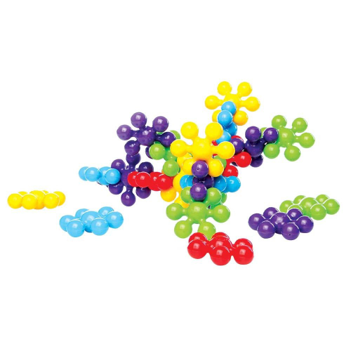 Cometa Brinquedos, Brinquedo Educativo, Jogo de Encaixe, Esferas com 40  peças, Colorido