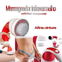Massageador Eletrico Orbital Corporal Perca Medidas (90402) Menor preço em Massageador Eletrico Orbital Corporal Perca Medidas (90402)