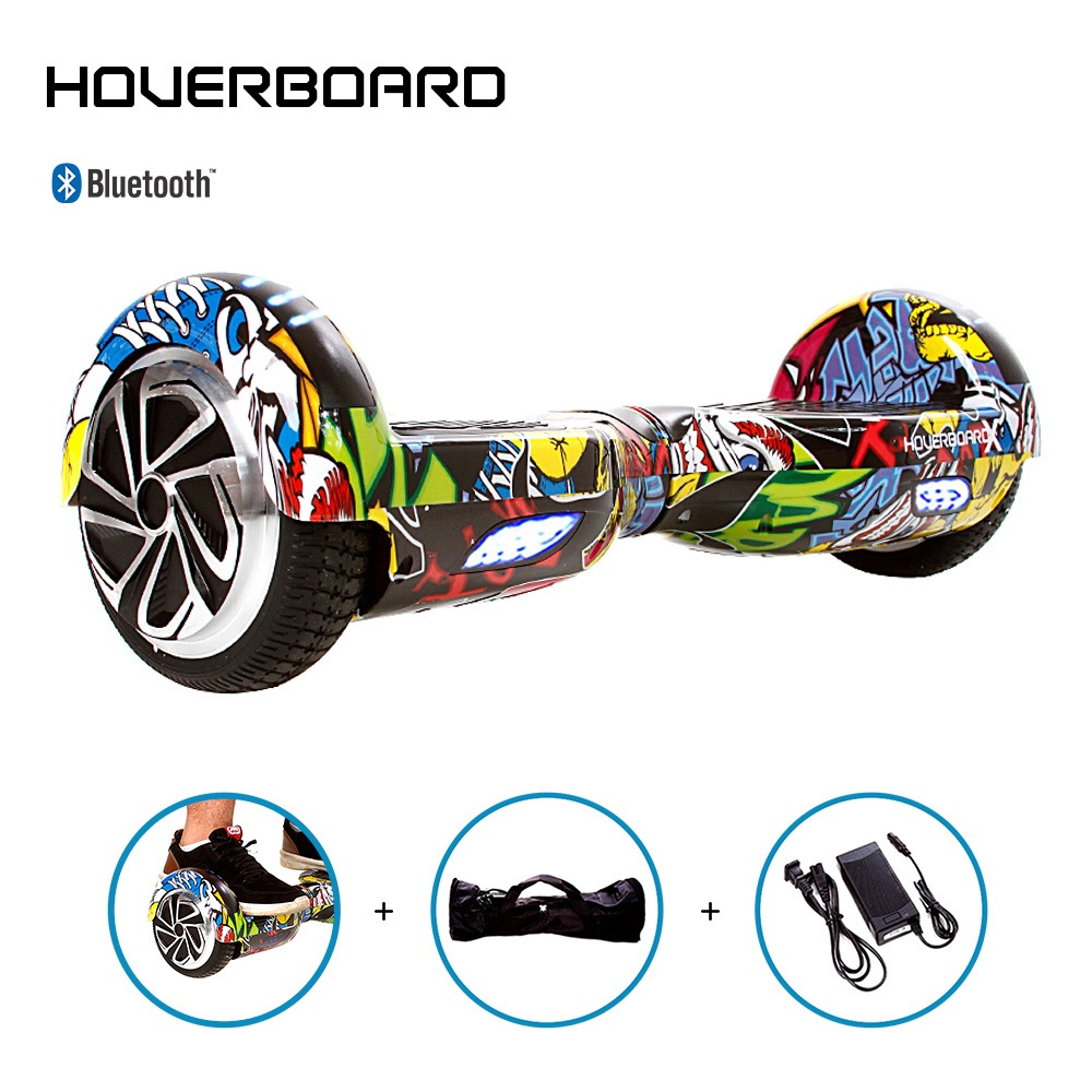 Hoverboard Skate Elétrico 6,5 Pokemon HoverboardX Bluetooth - Chic