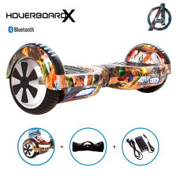 Menor preço em Hoverboard 6,5 Homem Aranha E Inimigo HoverboardX Bluetooth