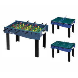 Mesa Multi Jogos 3 x 1 Pebolim, Ping Pong e Futebol de Botão Klopf 1058 Galera é boa?