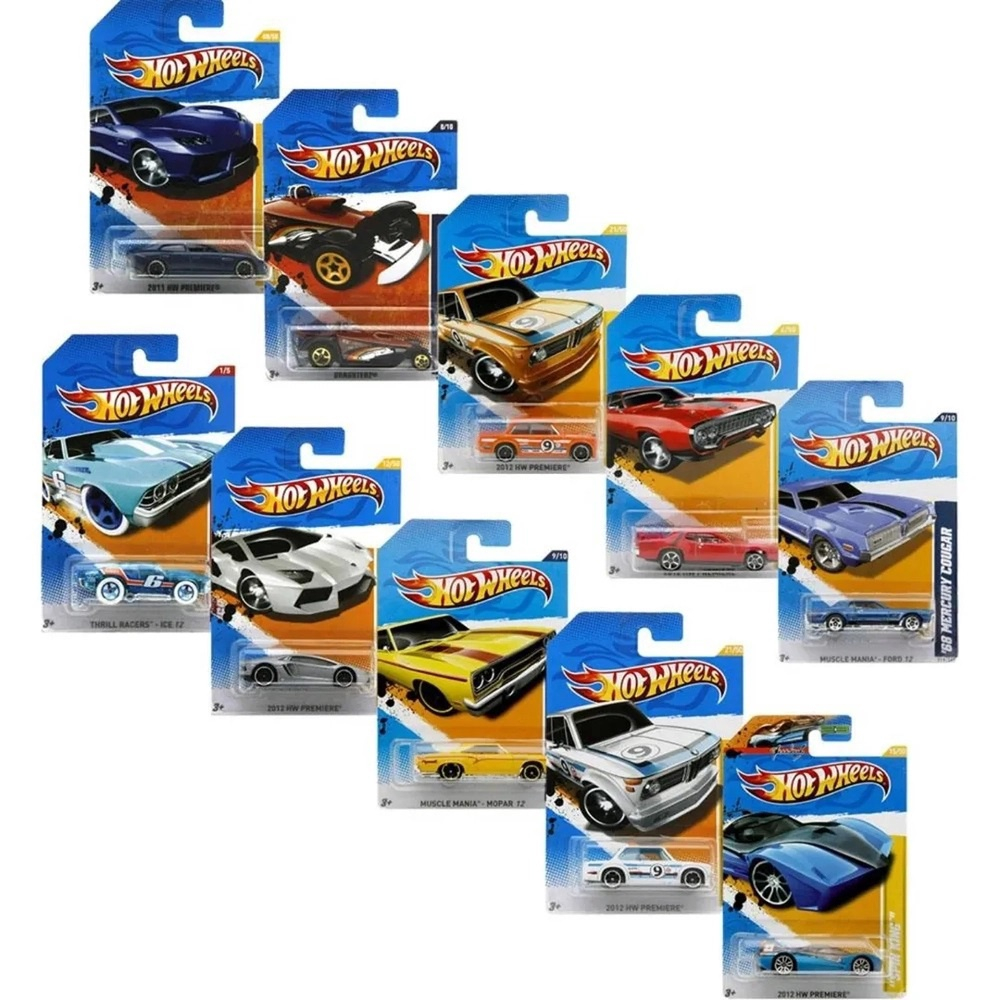 Carrinhos Hot Wheels Kit Com 10 Unidades Sortidas - Mattel em Promoção na  Americanas