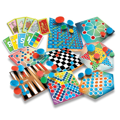 Jogo Dama Ludo e Trilha - Pais e Filhos - Kidverte