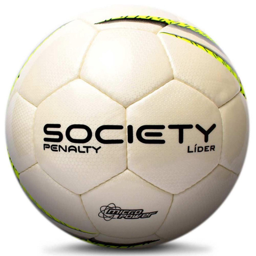 Bola de Futebol Penalty Society Líder - Amarelo