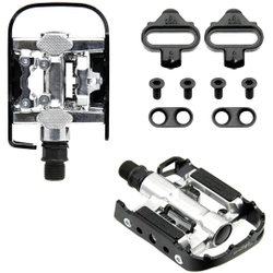 Pedal Clip Plataforma Wellgo C002 + Tacos Mtb 9/16 Menor preço em Pedal Clip Plataforma Wellgo C002 + Tacos Mtb 9/16