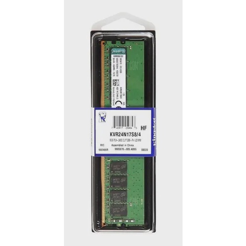 Memoria 4gb Kingston Ddr4 2400 Mhz Kvr24n17s8/4 em Promoção | Ofertas ...