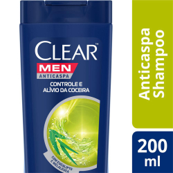 Shampoo Clear Men Anticaspa Controle e Alivio da Coceira 200ml é boa?