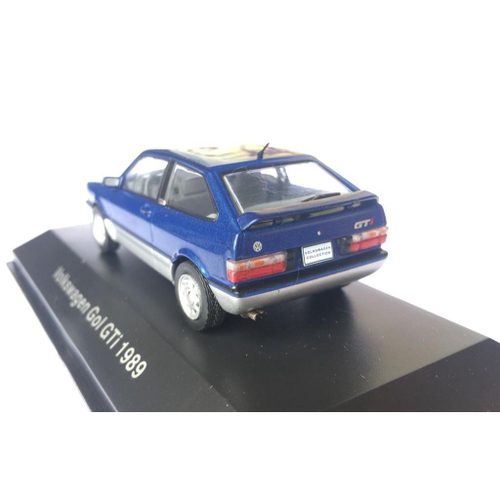 Miniatura Volkswagen Gol Gti 1989 Rebaixado Metal 1:43