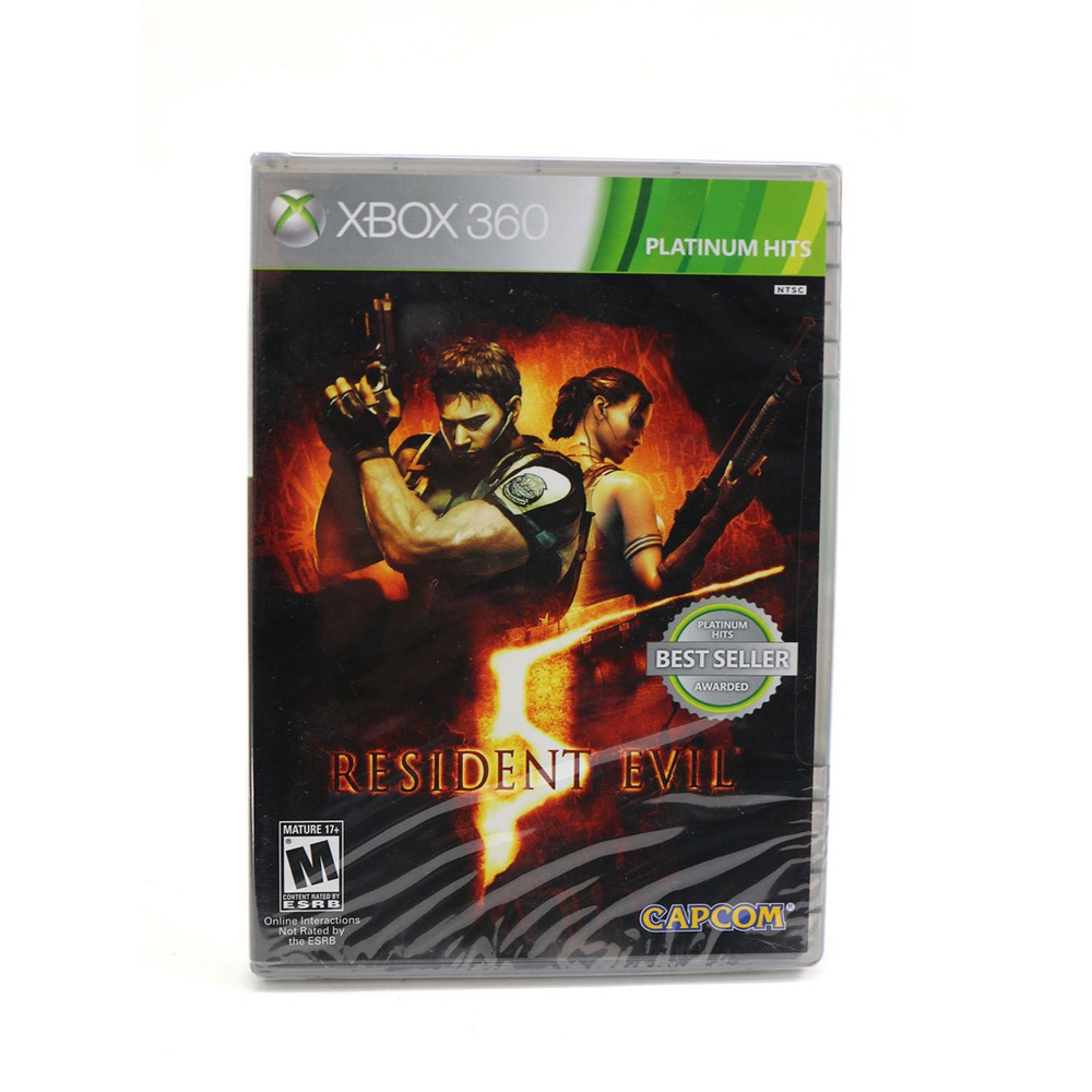 Jogo Xbox 360 Resident Evil 5 Lacrado - Black Games