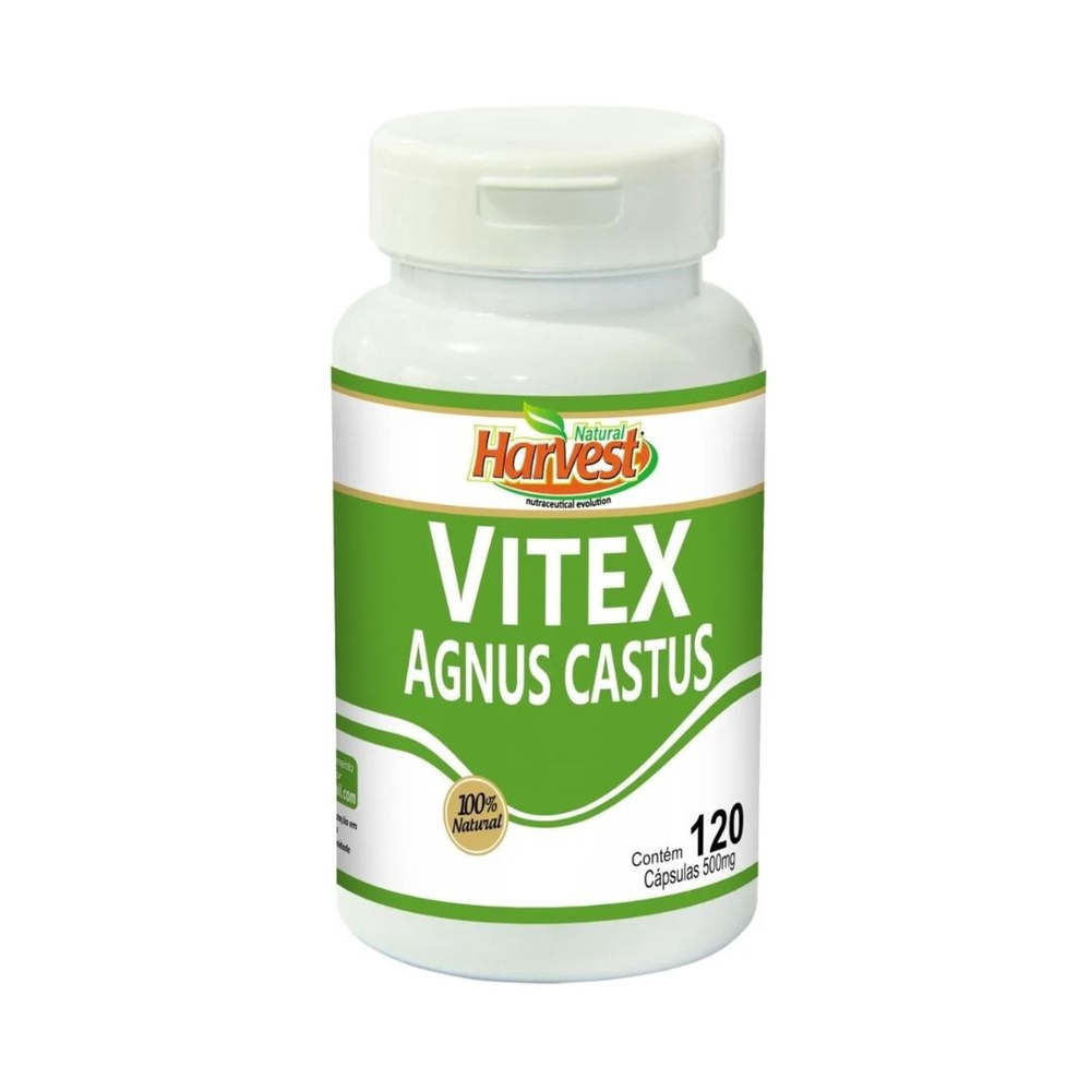 Vitex Agnus Castus 120 Cápsulas 500mg Natural Harvest Em Promoção Na Americanas 7808