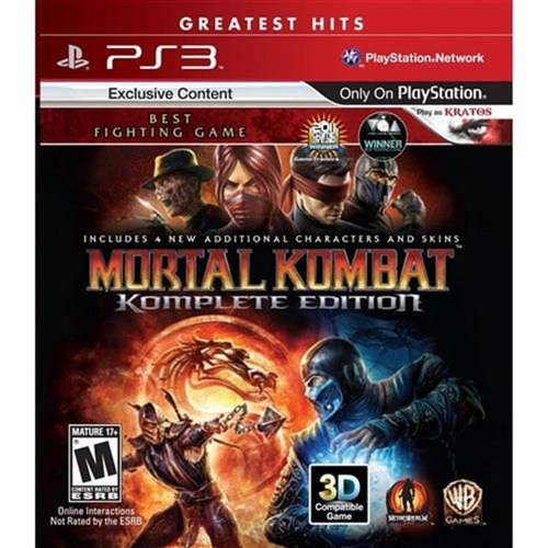 Mortal Kombat Komplete Edition - PS3 em Promoção na Americanas