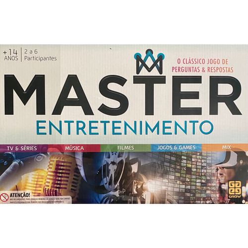 Jogo De Tabuleiro - Master Entretenimento - Grow