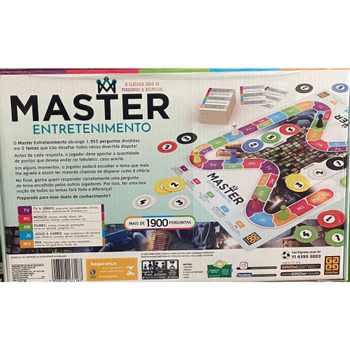 Jogo GROW Master - Entretenimento