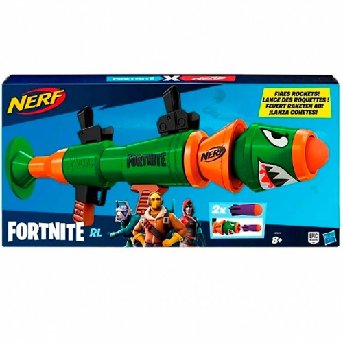 Lança Dardos Nerf Fortnite Rusty Rocket Verde/Laranja Hasbro em Promoção na  Americanas